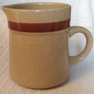 Stone Ware creamer Japan Rust speckled
